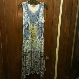 Long, flowy summer dress